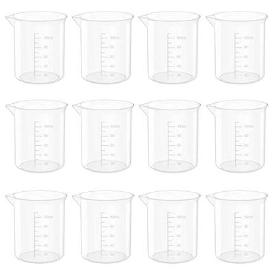 hand2mind Rainbow Fraction Liquid Measuring Cups, Fraction