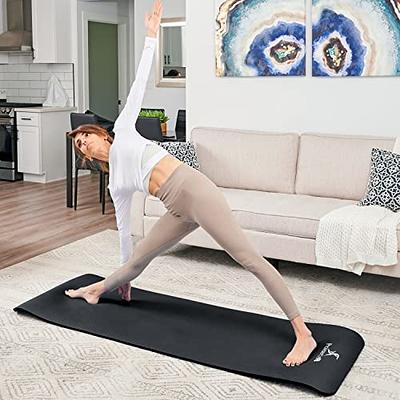 ProsourceFit 1 in and 1/2in Extra Thick Yoga Pilates Exercise Mat, Padded  Workout Mat for Home, Non-Sip Yoga Mat for Men and Women, Mats 