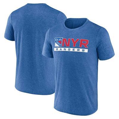 Men's Fanatics Branded Heathered Gray New York Yankees Weathered Official Logo Tri-Blend T-Shirt