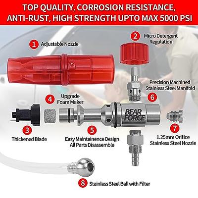 High Pressure Power Washer Spray Nozzle Adjustable Snow Foam Lance