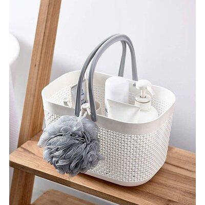 Portable Mesh Shower Caddy Organizer Storage Basket Travel Tote Bath Gym  Bag