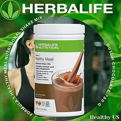 Herbalife (DUO) FORMULA 1 Healthy Meal Nutritional Shake Mix (Cookies 'n  Cream) with PERSONALIZED PROTEIN POWDER