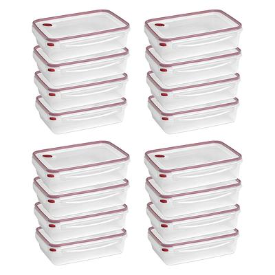 Sterilite 03426604 16 Cup Rectangle UltraSeal Food Storage