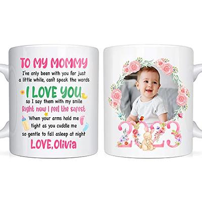 Personalized New Mom Coffee Tumbler