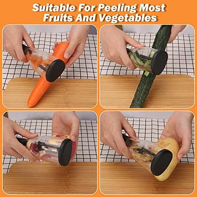 Storage Peeler Peelers With Trash Can Fruit Vegetable Peeler Kitchen  Supplies