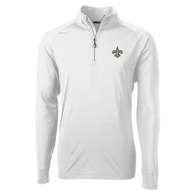 Women's Cutter & Buck Heather Gray New Orleans Saints Helmet Logo Adapt Eco  Knit Hybrid Recycled Full-Zip Hoodie - Yahoo Shopping