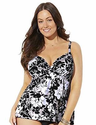  Swimsuits For All Women's Plus Size Diva Halter Bikini