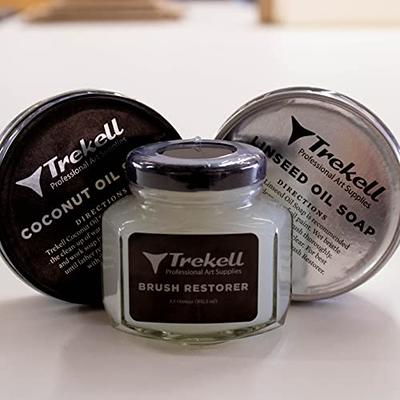 Trekell Linseed Oil Soap - Premium Cleaner for Oil Paint - 4oz