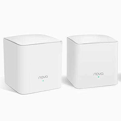  Tenda AX1500 Mesh WiFi 6 System Nova MX3 - Covers up to 1500  sq.ft - Whole Home WiFi 6 Mesh System - Gigabit Mesh Router for 80 Devices  - Dual-Band Mesh
