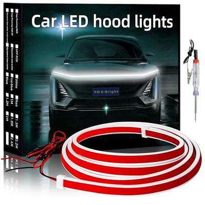  Car Exterior LED Strip Flexible car Bonnet Light Strip