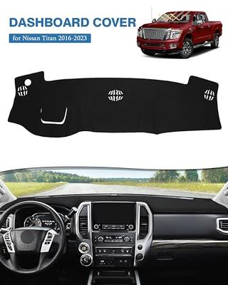 Dashboard Dash Mat Cover Leather Pad Sunshades Protection Nonslip