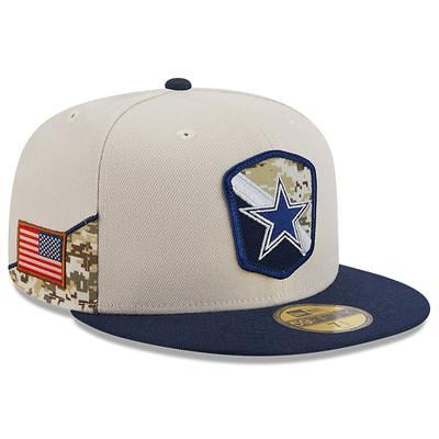 Dallas Cowboys New Era 2021 Salute To Service 59FIFTY Fitted Hat -  Black/Camo