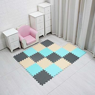 MQIAOHAM® Children Puzzle mat Play mat Squares Play mat Tiles Baby mats for  Floor Puzzle