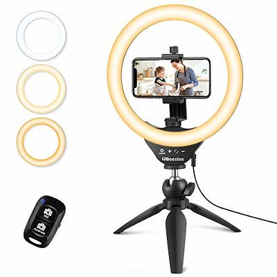 ATUMTEK 12 Selfie Ring Light with 63 Extendable Tripod Stand, Selfie  Light with Phone Holder and Bluetooth Remote, Dimmable LED Ring Light for  Streaming, TikTok, Zoom, Vlogging, , etc - Yahoo Shopping