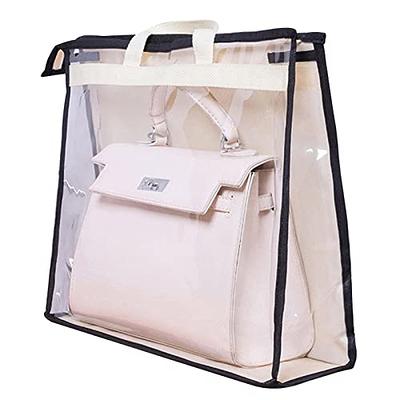 Handbag Dust Bags, Clear Purse Storage Organizer Purse Protector