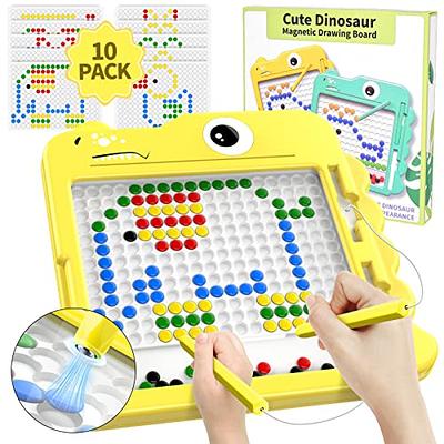 Toddler Toys for Girls Boys Age 3 4 5 6 Year Old Gift,Magnetic Drawing  Board,Erasable Magna Writing Doodle Board for Kids,Preschool Toddler Travel  Toys Magnetic Writing Board for Kids 