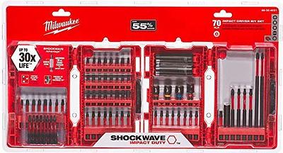 MILWAUKEE SHOCKWAVE 70-Piece Impact D - Yahoo Shopping