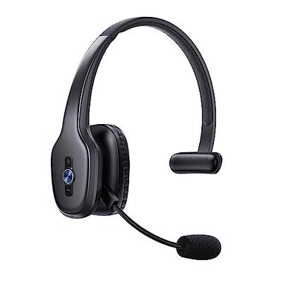 Giveet Bluetooth 5.3 Headset with Detachable Microphone, DSP Noise  Cancelling Wireless Headset for Phone PC Laptop, Open Ear Comfort  Headphones for