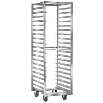 Avantco Refrigeration Avantco 178BUNPNFULL 16 Pan Aluminum End Load Sheet /  Bun Pan Rack for Reach-Ins - Unassembled