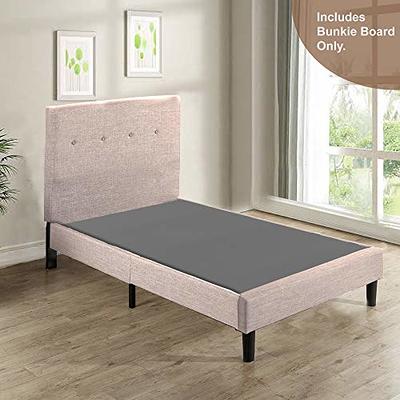 Mayton Heavy Duty Mattress Support Wooden Bunkie Board/Slats with Covered,  , Twin, Beige