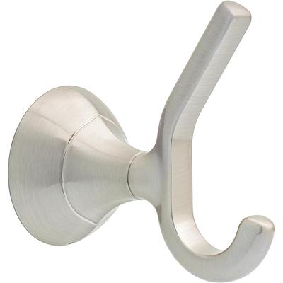 Delta Cassidy Polished Chrome Double-Hook Wall Mount Towel Hook in