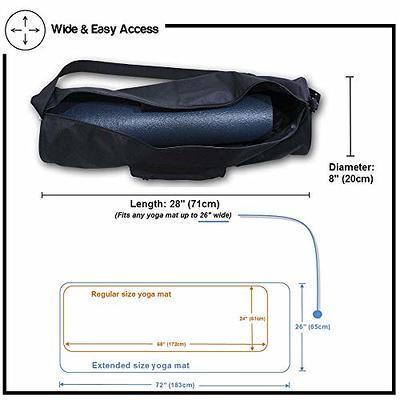  YogaAddict Yoga Mat Bag Compact (Extra Large)