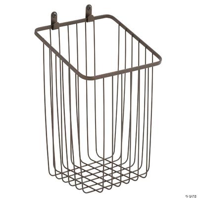 Freestanding Toilet Tissue Holder With Storage Bronze - Nu Steel