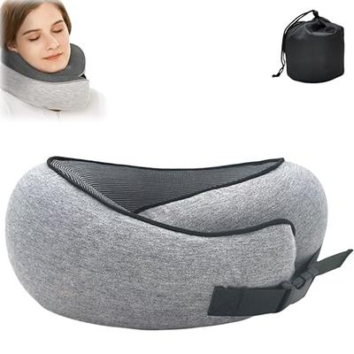 BCOZZY Neck Pillow for Travel Provides Double Support to The Head, Neck,  and Chin in Any Sleeping Position on Flights, Car, and at Home, Comfortable Airplane  Travel Pillow, Large, Navy - Yahoo