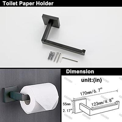 Stainless Toilet Paper Holder with Cover