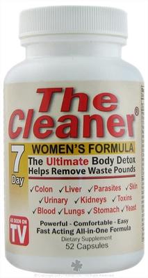 The Cleaner 7Day Womens Formula Ultimate Body Detox (52 Capsules)