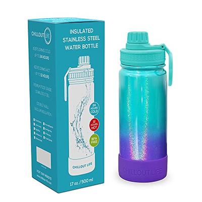 COLDEST Kids Water Bottle for School - 21 oz (Straw Lid), Insulated  Stainless Steel Reusable Leak-Proof for Girls, Boys 