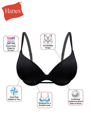 BRAND NEW WOMEN'S SIZE 2XL HANES COMFORTFLEX FIT WIRELESS T-SHIRT BRA 