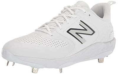  New Balance Men's Fresh Foam 574 Low Metal Baseball Cleat Grey  Medium 8.5