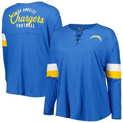 New Era Rams Plus Size Lace-Up Long Sleeve T-Shirt