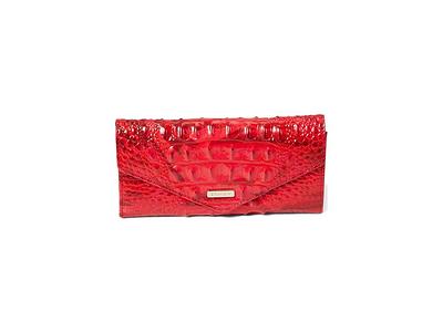 Brahmin Veronica Melbourne Embossed Leather Wallet for Women