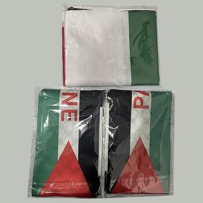 Large Palestine Flag Polyester Palestinian National Flags 150cm x