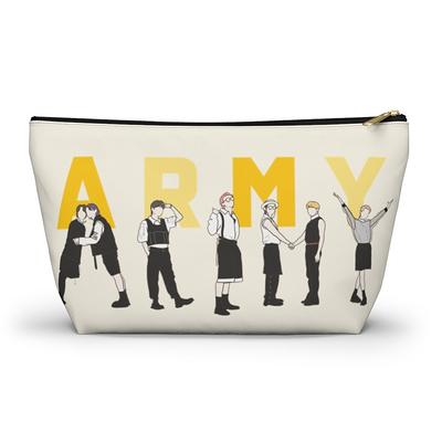 Kpop BTS Merchandise Canvas Shoulder Bag, Hobo Crossbody Handbag Casual Tote  for Army Gifts 