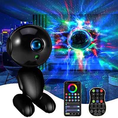 Robot Star Projector Night Light, Rechargeable Galaxy Star