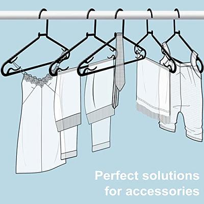 SPECILITE Wire Hangers 100 Pack, Metal Wire Clothes Hanger Bulk for Coats,  Space Saving Metal Hangers Non Slip 16 Inch 12 Gauge Ultra Thin 