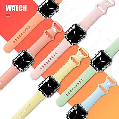 Seizehe Sport Bands Compatible with Apple Watch Ultra/Ultra 2 Band 49mm  45mm 44mm 42mm for Men, Soft Silicone Wristbands Replacement Strap for iWatch  Ultra Bands Series 8/7/SE/6/5/4/3/2/1, 2 Packs - Yahoo Shopping