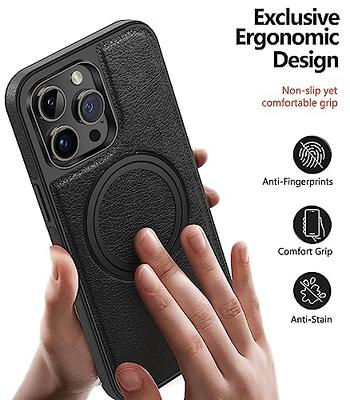  X-level Compatible with iPhone 14 Pro Max Case, Premium PU  Leather iPhone 14 Case for Women and Men Elegant Soft TPU Anti-Slip Scratch  Full Protective Cover for 6.7 (2022)-Black : Cell
