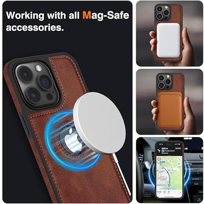  LOHASIC Magnetic Case for iPhone 14 Pro Max Leather