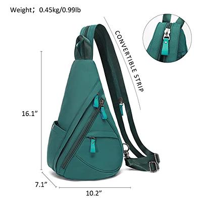 WATERFLY Crossbody Sling Backpack Sling Bag Travel Hiking Chest Bags  Daypack (Teal blue) - Yahoo Shopping