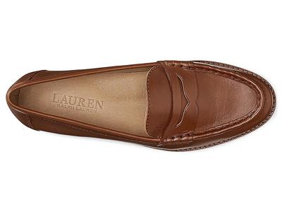 LAUREN Ralph Lauren Wynnie Loafer (Deep Saddle Tan) Women's Shoes - Yahoo  Shopping