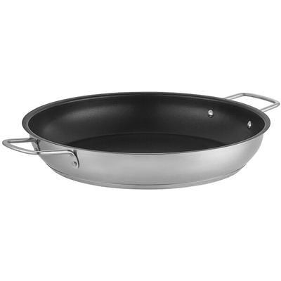 Vigor SS1 Series 4 Qt. Stainless Steel Sauce Pan with Aluminum-Clad Bottom  and Cover