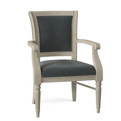 Edgemont Upholstered King Louis Back Arm Chair Fairfield Chair Body Fabric:  9508 Oasis, Frame Color: Almond Buff - Yahoo Shopping