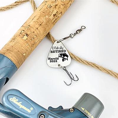 Retirement Gift Officially Retired Fishing Lure Personalized