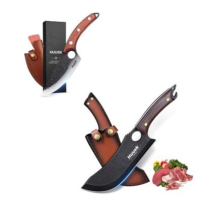 Cerahome Ceramic knife Super Sharp 4-inch Utility Knife Fruit Paring Knife  Set with Sheath, Kitchen knives Sets for Cutting