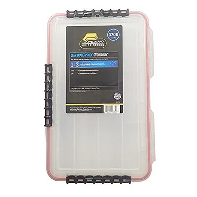 Plano Guide Series Waterproof Case 3700 - Blue/Clear