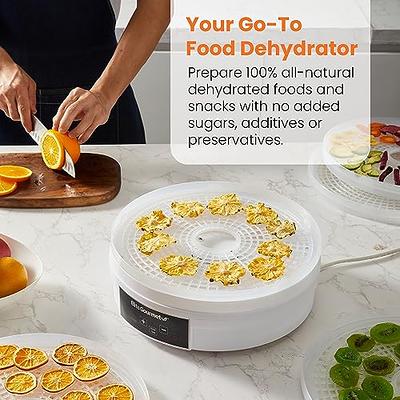 Elite Gourmet 5 Stainless Steel Tray Food Dehydrator